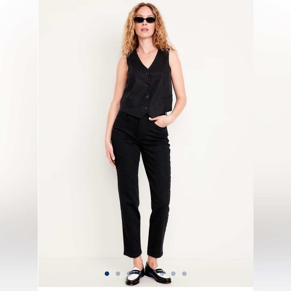 Old Navy High-Waisted OG Straight Ankle Jeans NWT